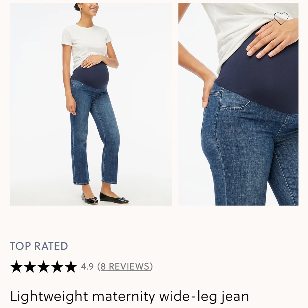 J. Crew Factory Maternity Jeans